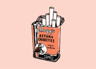 Asthma cigarette